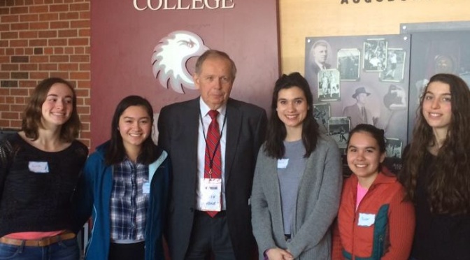 Highland Park Students at the Youth Nobel Peace Prize Forum